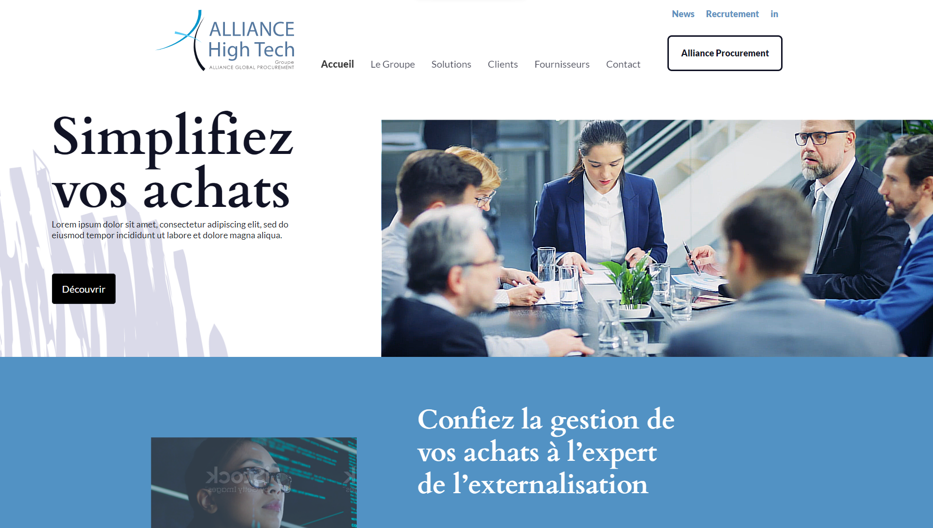 Alliance High Tech Pour E-Partenaire